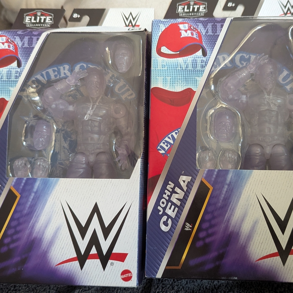 WWE John Cena Elite Collection Action Figure X 2